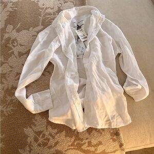 Lola & Sophie Women's White Blouse